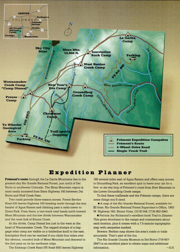 expedition planner backpacker archive